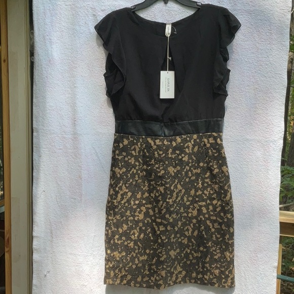 "Love is"   Black / Camo Dress, Size Small - Picture 2 of 15